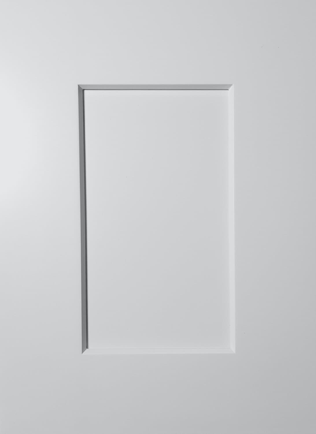 Matte Slab door style, front view