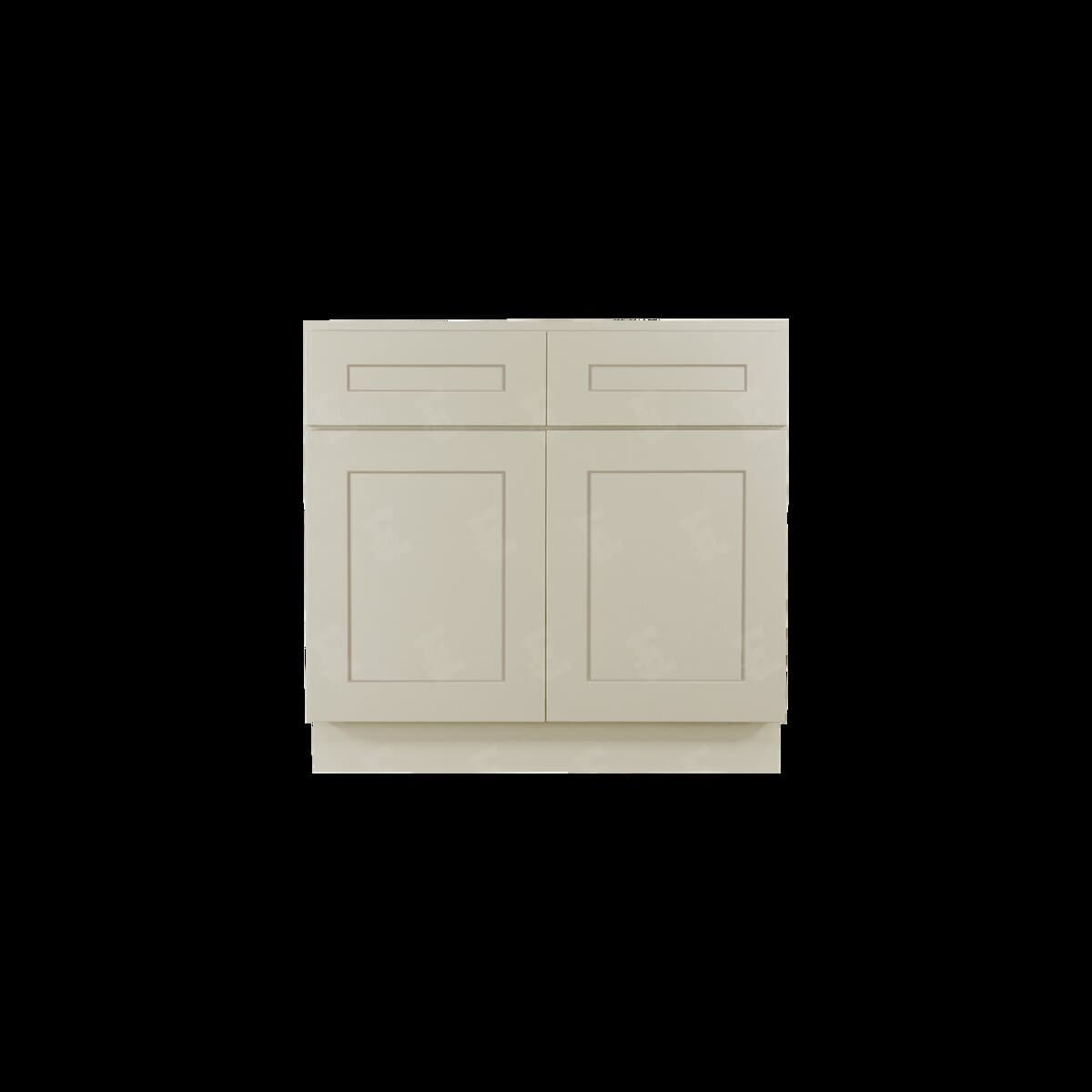 Slate Shaker door style, front view